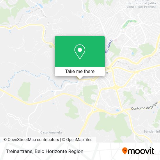 Treinartrans map