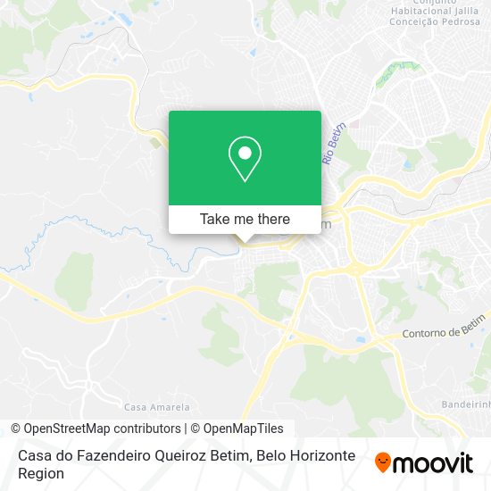 Casa do Fazendeiro Queiroz Betim map