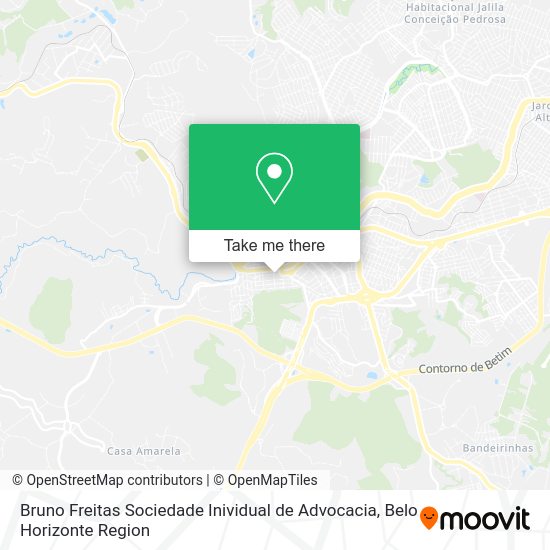Bruno Freitas Sociedade Inividual de Advocacia map