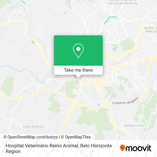 Hospital Veterinário Reino Animal map