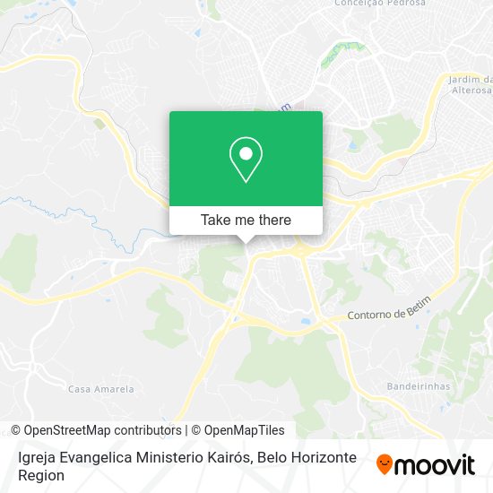 Igreja Evangelica Ministerio Kairós map