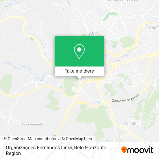 Organizações Fernandes Lima map