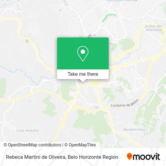 Rebeca Martini de Oliveira map