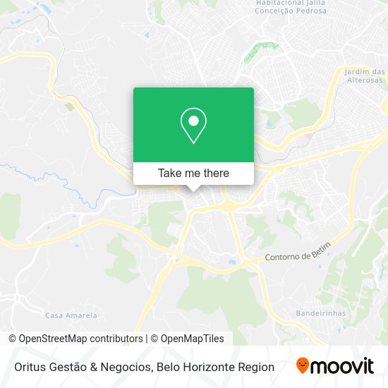 Oritus Gestão & Negocios map