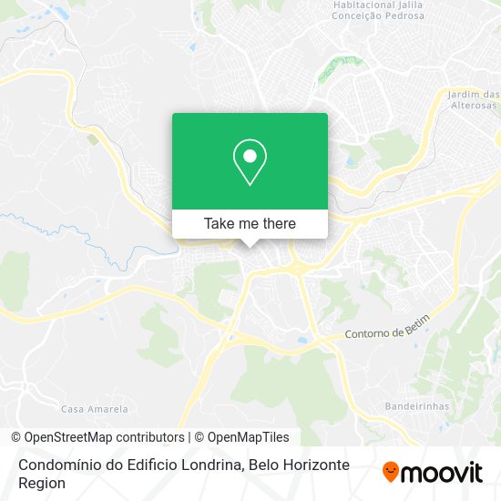 Condomínio do Edificio Londrina map