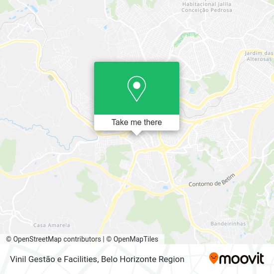Vinil Gestão e Facilities map