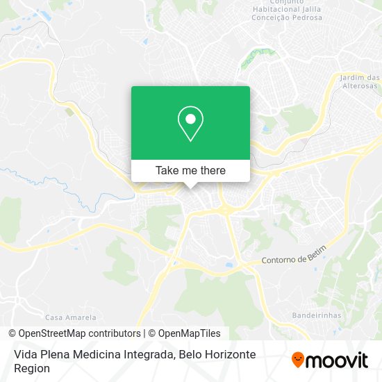 Vida Plena Medicina Integrada map