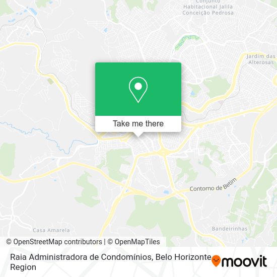 Raia Administradora de Condomínios map