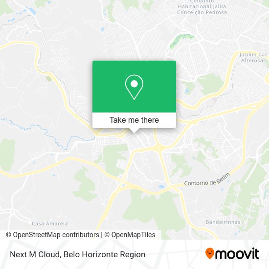 Next M Cloud map