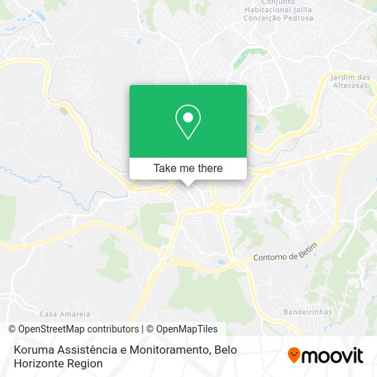 Koruma Assistência e Monitoramento map