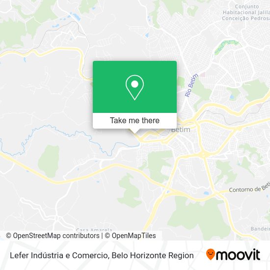 Lefer Indústria e Comercio map