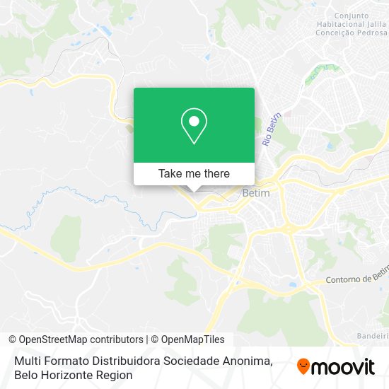 Multi Formato Distribuidora Sociedade Anonima map