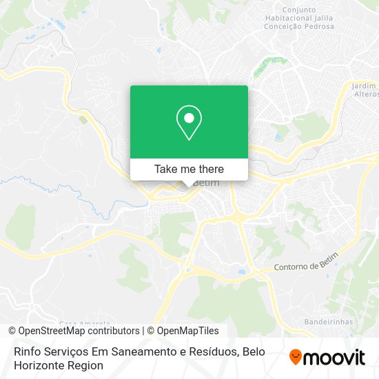 Rinfo Serviços Em Saneamento e Resíduos map