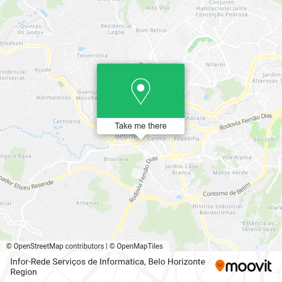 Infor-Rede Serviços de Informatica map