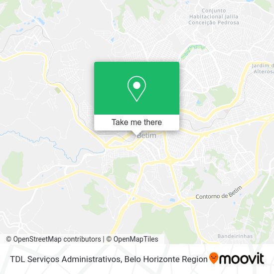 TDL Serviços Administrativos map
