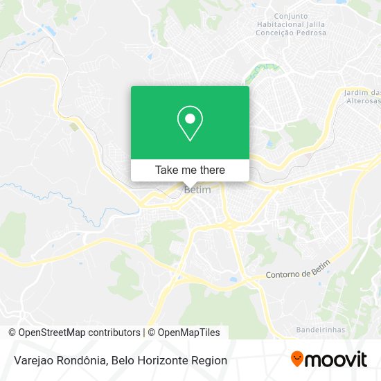 Varejao Rondônia map