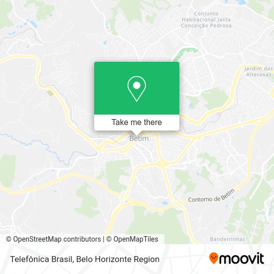 Telefônica Brasil map