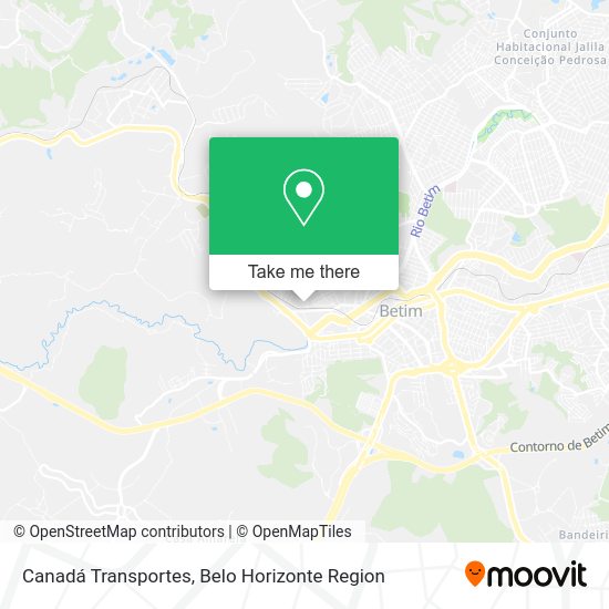 Canadá Transportes map