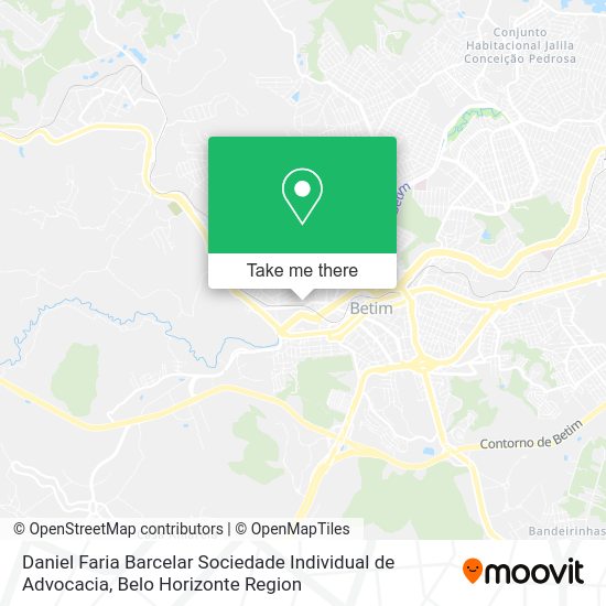 Daniel Faria Barcelar Sociedade Individual de Advocacia map