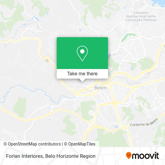 Forlan Interiores map