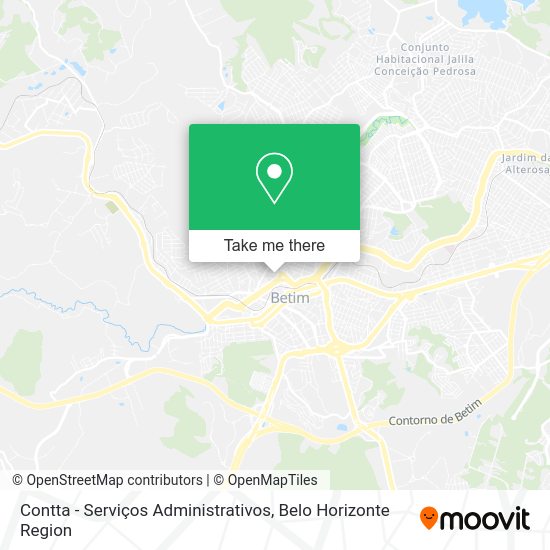 Contta - Serviços Administrativos map