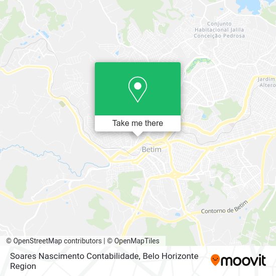 Soares Nascimento Contabilidade map