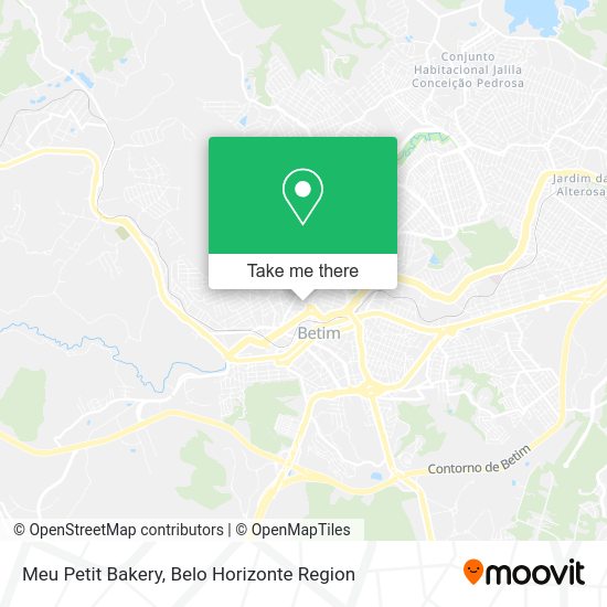 Meu Petit Bakery map