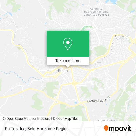Ra Tecidos map