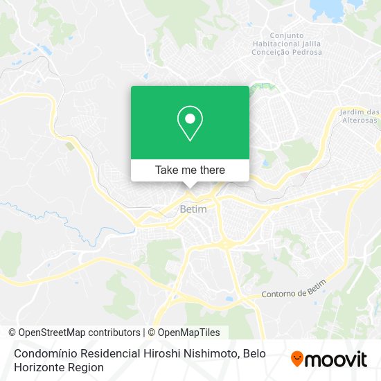Condomínio Residencial Hiroshi Nishimoto map