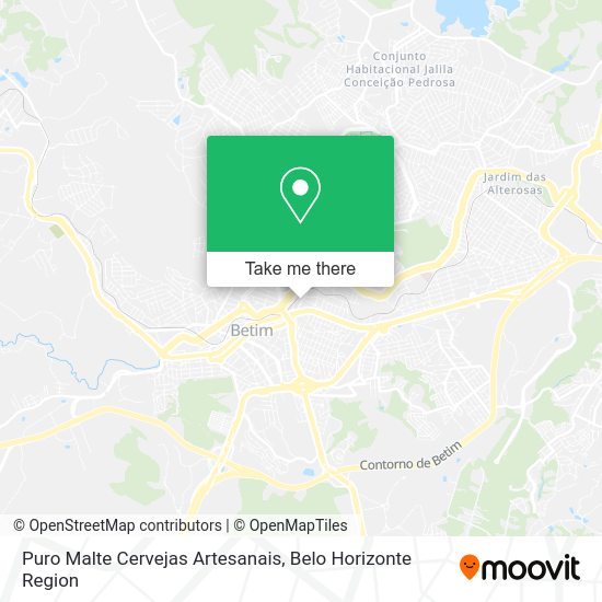 Puro Malte Cervejas Artesanais map