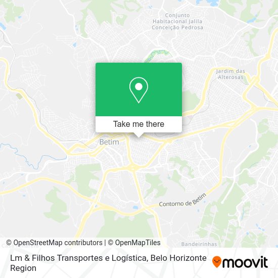 Lm & Filhos Transportes e Logística map