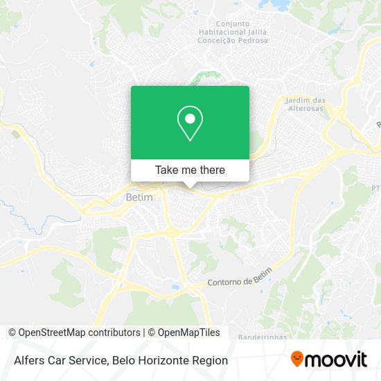 Alfers Car Service map