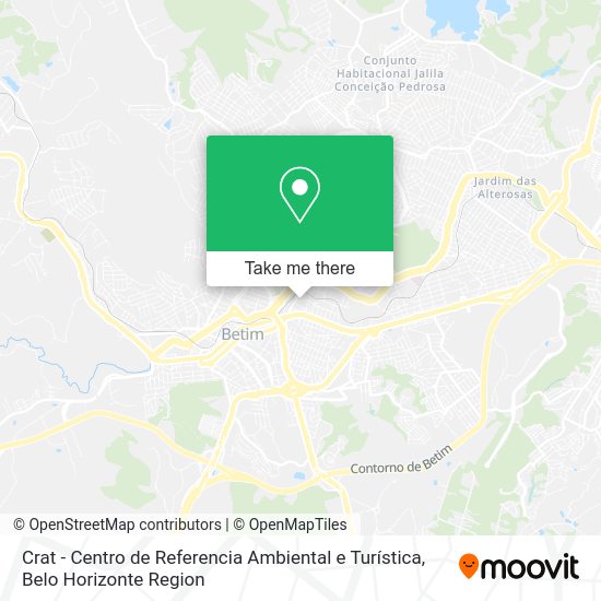 Crat - Centro de Referencia Ambiental e Turística map