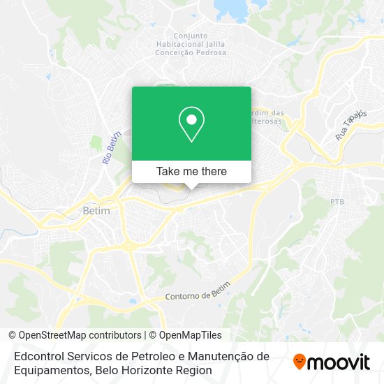 Edcontrol Servicos de Petroleo e Manutenção de Equipamentos map