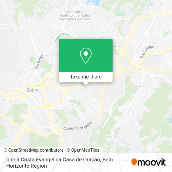 Igreja Crista Evangelica Casa de Oração map