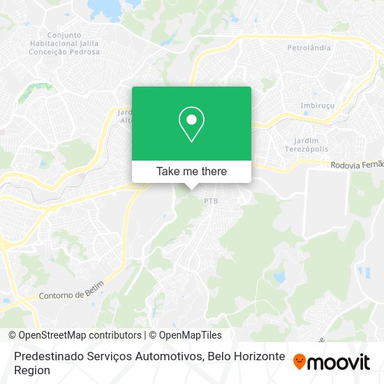 Predestinado Serviços Automotivos map