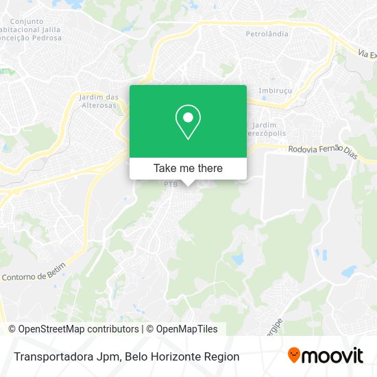Transportadora Jpm map