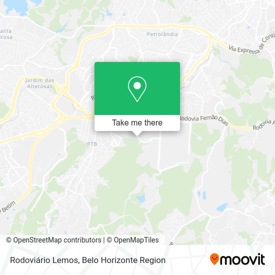 Rodoviário Lemos map