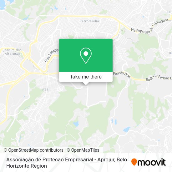 Associação de Protecao Empresarial - Aprojur map