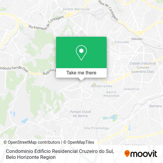 Condomínio Edificio Residencial Cruzeiro do Sul map