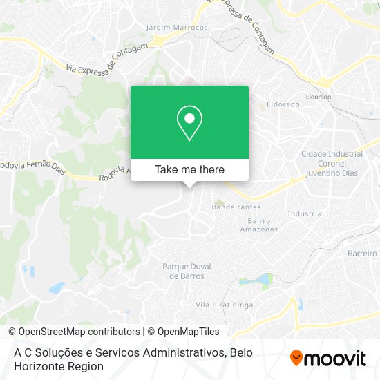 A C Soluções e Servicos Administrativos map