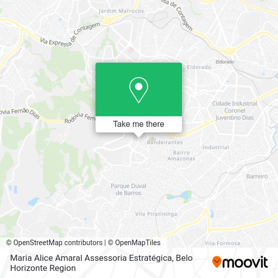 Maria Alice Amaral Assessoria Estratégica map