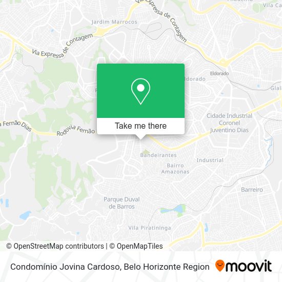 Condomínio Jovina Cardoso map