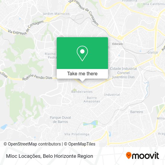 Mloc Locações map