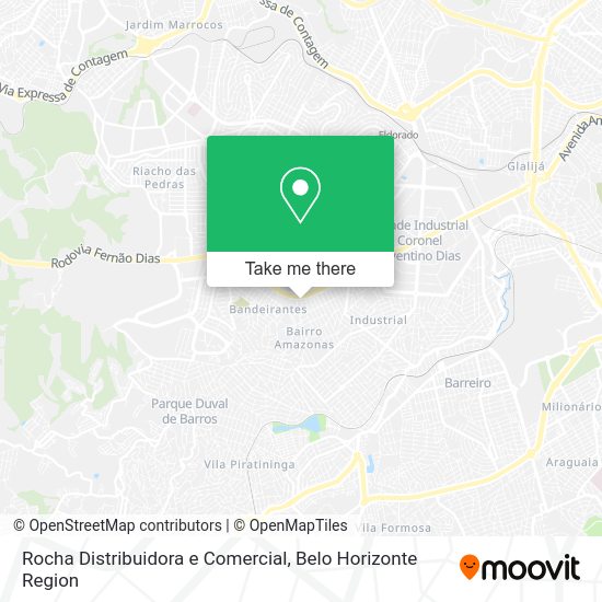 Rocha Distribuidora e Comercial map