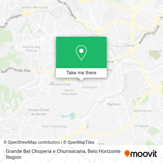 Grande Bel Choperia e Churrascaria map