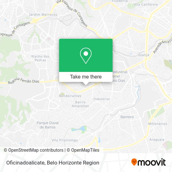 Oficinadoalicate map