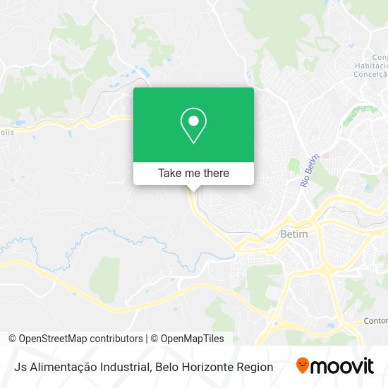 Js Alimentação Industrial map