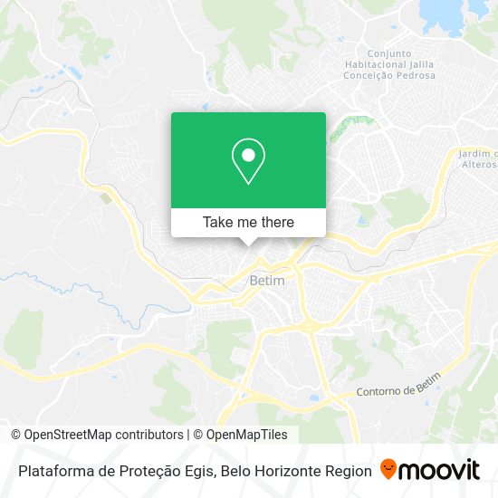 Plataforma de Proteção Egis map