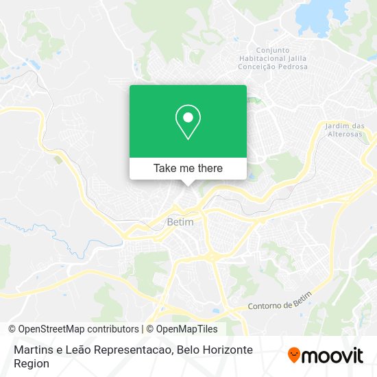 Martins e Leão Representacao map